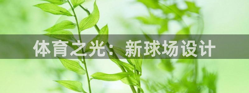 千亿国际官方正版app娱乐网站：体育之光：新球场设计