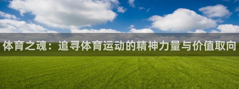 千亿国际官方正版app娱乐：体育之魂：追寻体育运动的