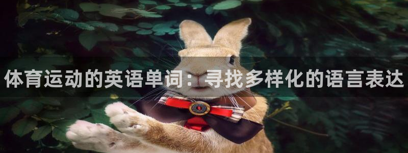 德国千亿国际官方正版app集团：体育运动的英语单词：