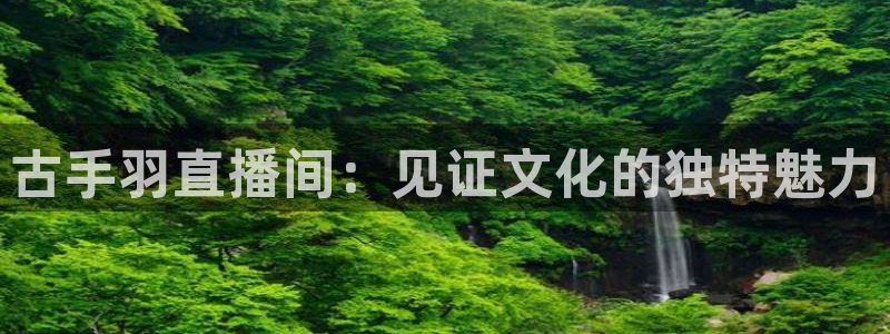 新球体育赛事：古手羽直播间：见证文化的独特魅力